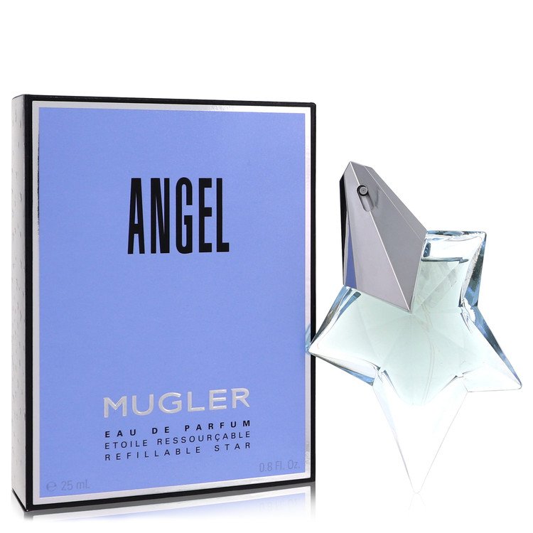 Angel by Thierry Mugler Eau De Parfum Spray Refillable .8 oz Angel by Thierry Mugler Eau De Parfum Spray Refillable .8 oz